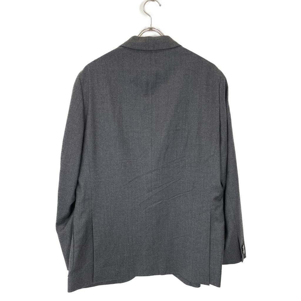 Lanvin Grey 238262 J210 WOOL FLANNEL JACKET Jacket 50 grayUsed