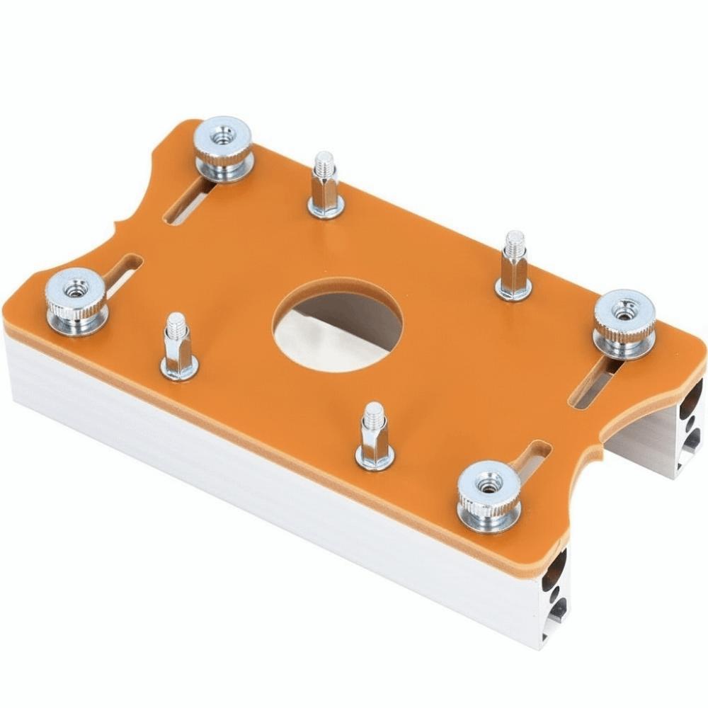 Регулируемая базовая фреза 2-в-1, пазовая стойка для деревообработки, прочный пазовый локатор для фрезера, дерево