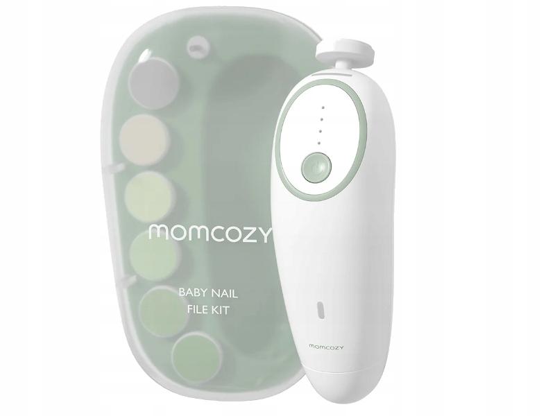 Momcozy Electric Nail File White 4 Speeds With Le Lamp 1 Pc