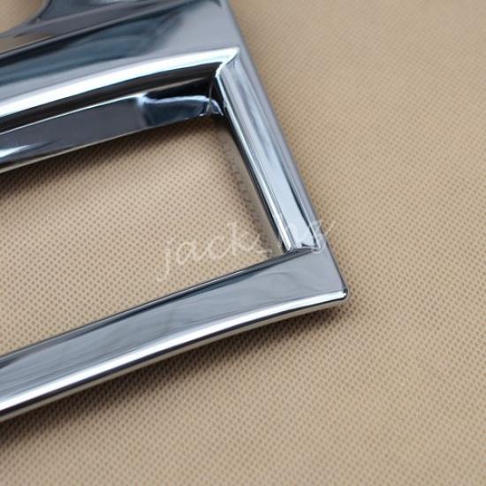 Chrome Front Fog Light Cover Trims For 2017- Nissan Rogue X-Trail T32