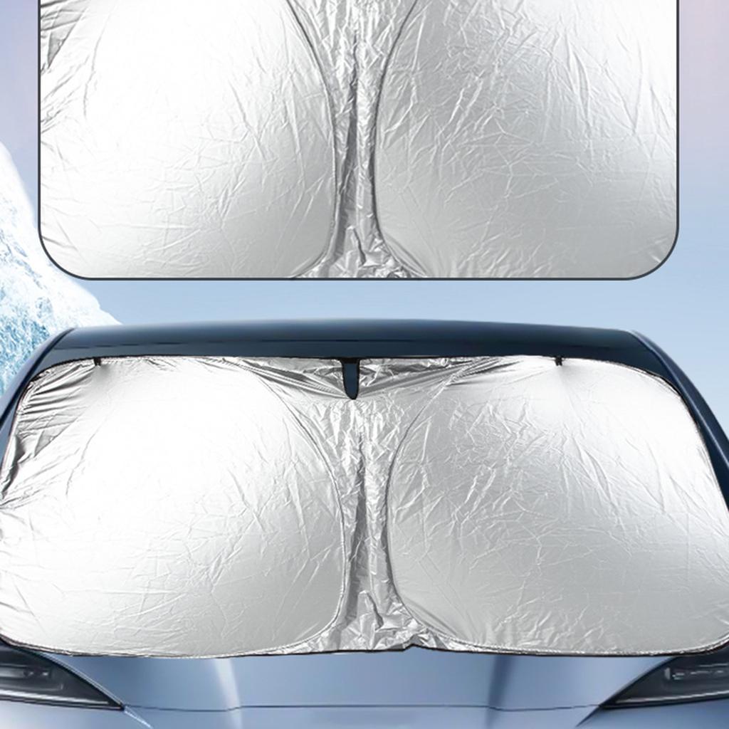 Чехол для лобового стекла салона автомобиля, солнцезащитный зонт, складной солнцезащитный козырек, УФ-блок, защита переднего окна автомобиля от жары