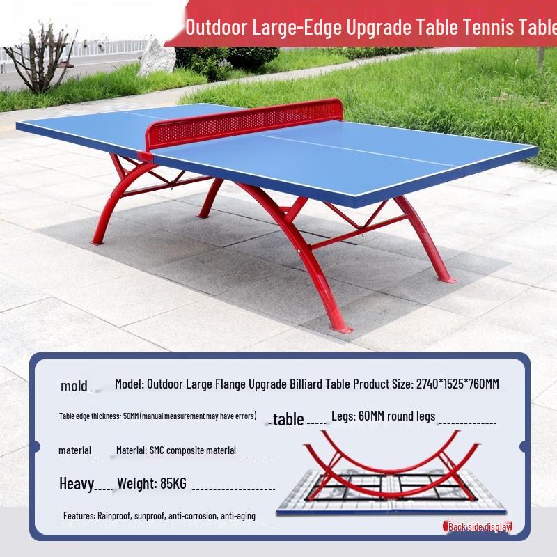 Jun Ding Ying Outdoor Waterproof Ping Pong Table