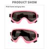 Windproof Dogs Sunglasses Suitable for Medium Large Dogs Pet Glasses for Snow Beach Outdoor Snow Sports Eye Wear