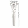 Brass Mouthpiece Trainer Silver Trumpet Mouthpieces Durable Brass Accessories  For Brass Players