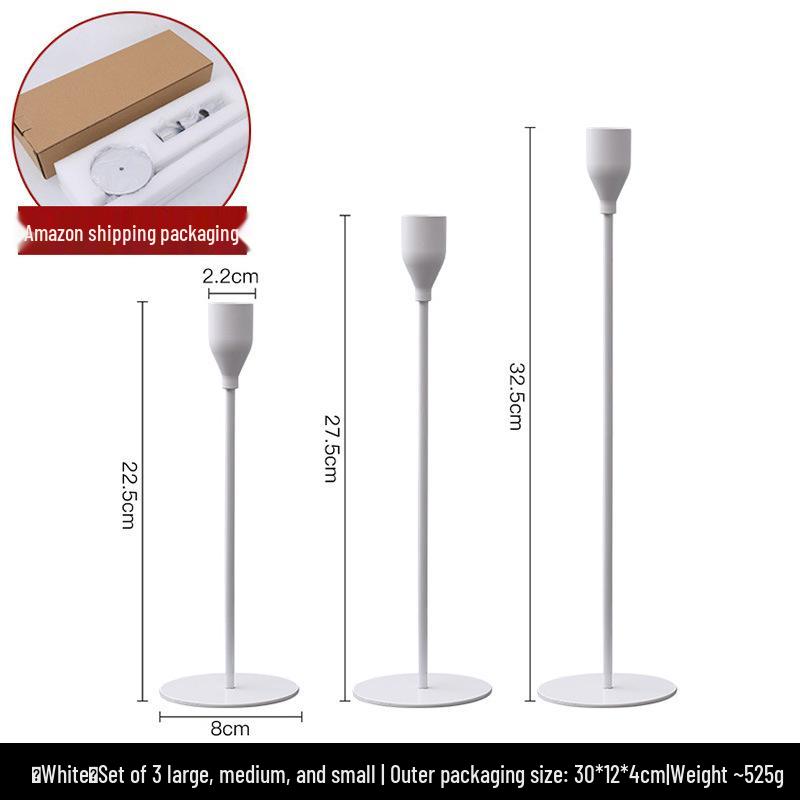 Скандинавская свеча для ароматерапии в стиле легкой роскоши с золотым подсвечником - Идеально для романтических ужинов и элегантного декора стола