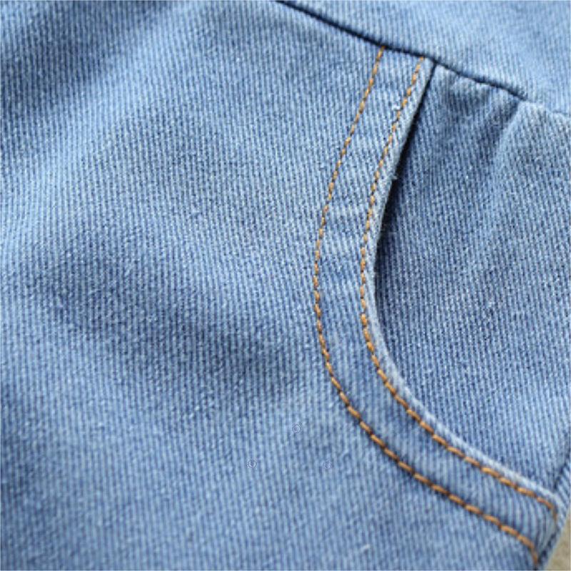 Boy Solid Denim Overalls Children's Clothing Kids Overalls Child Jeans Pants Infant Jumpsuit Girls Outfits