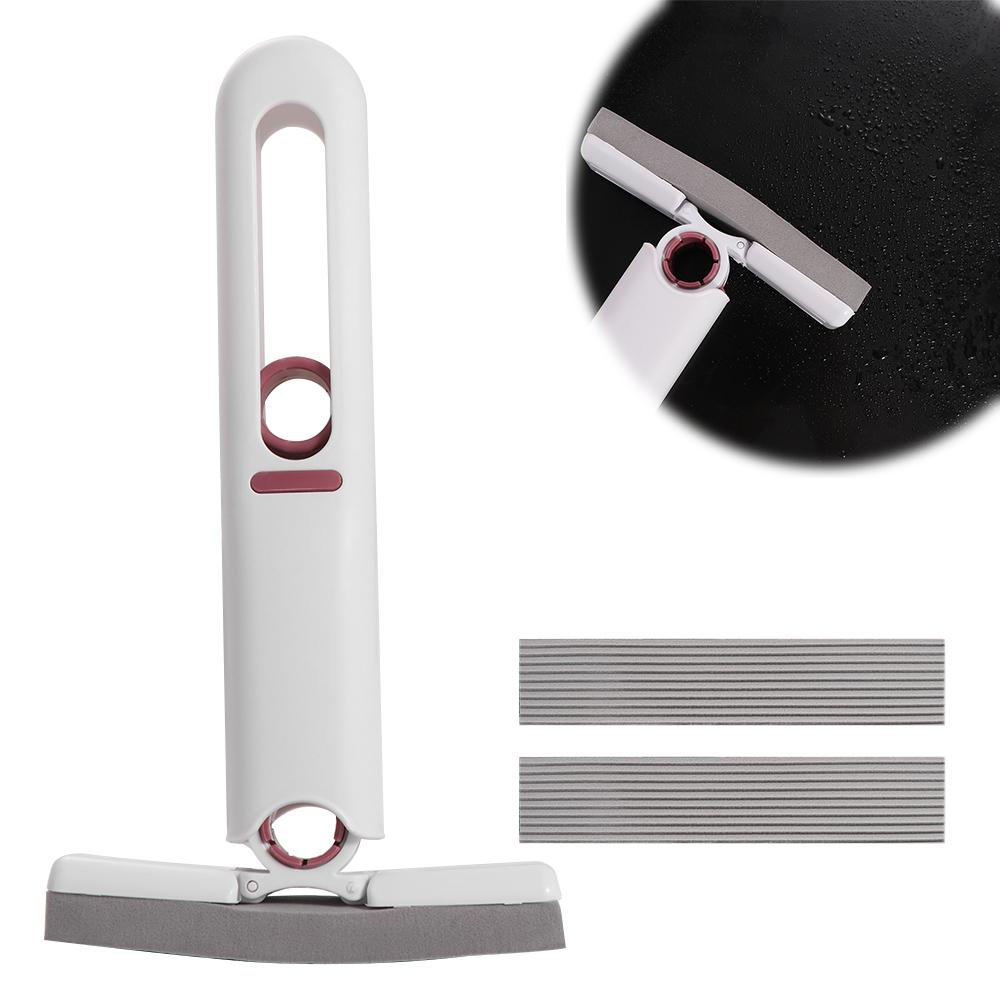 Mini Portable Cleaning Mop Strong Water Absorption Sponge Mop Portable Mini Squeeze Mop Bathroom