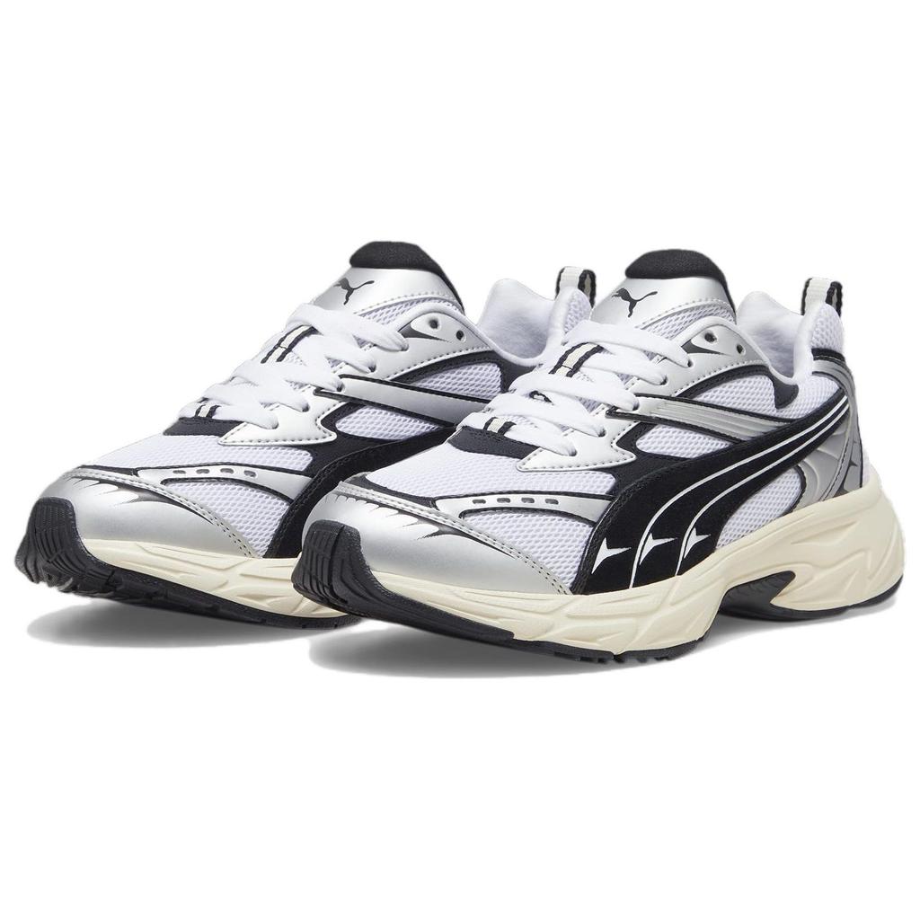 Puma Morphic Retro White Black Unisex Sneakers 395920-02