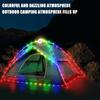 10m LED Camping String Light, 8 Modes Magnetic Outdoor Waterproof Tent Decorative Light,