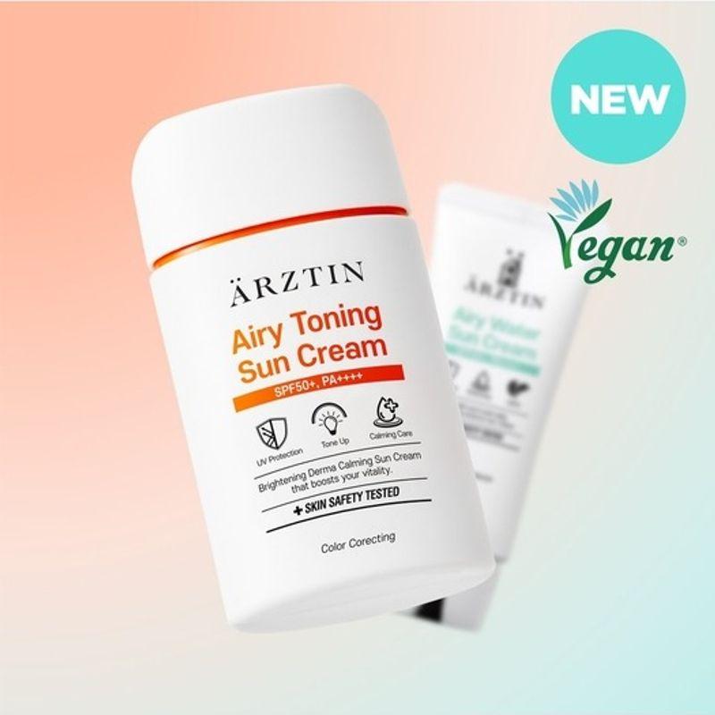 Arztin Воздушный тонирующий солнцезащитный крем SPF50+, PA++++