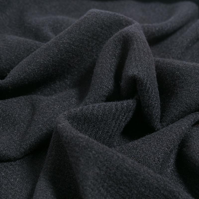 Nian Ge Runsi Solid Color Thick Cotton Cashmere Scarf, Female Twill Dragon Logo Cashmere Shawl