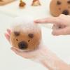 Милые шарики для ванны Губки-щетки для очистки Мультяшные животные Пузырчатые губки-шарики Легко пенящийся Массажный шарик Скруббер для душа для детей