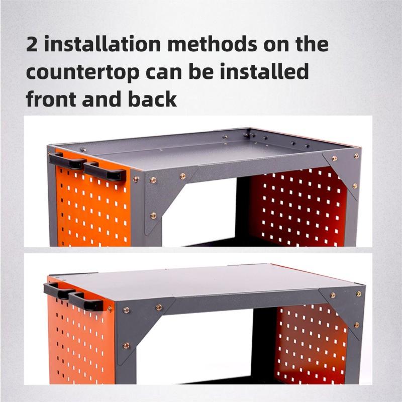 Workshop Mobile Tool Cart Garage Car Maintenance Tool Cabinet Rolling Trolley Storage Cart with Drawer