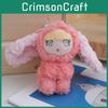 Soft Plush Rabbit Keychain Doll Adorable Toy For Girls Cute Accessory For Bags More And