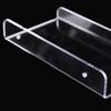 1Pc Acrylic Clear Wall Shelf Floating Shelves Wall Shelf For Bathroom Livingroom