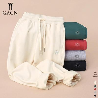GAGN Женские красные утягивающие повседневные спортивные штаны - Модные весенне-осенние свободного кроя