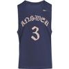 Allen Iverson Year Of The Rabbit Limited Edition Digital Print Knit Sports Retro Basketball Jersey Men Jersey Dark-Blue H47102