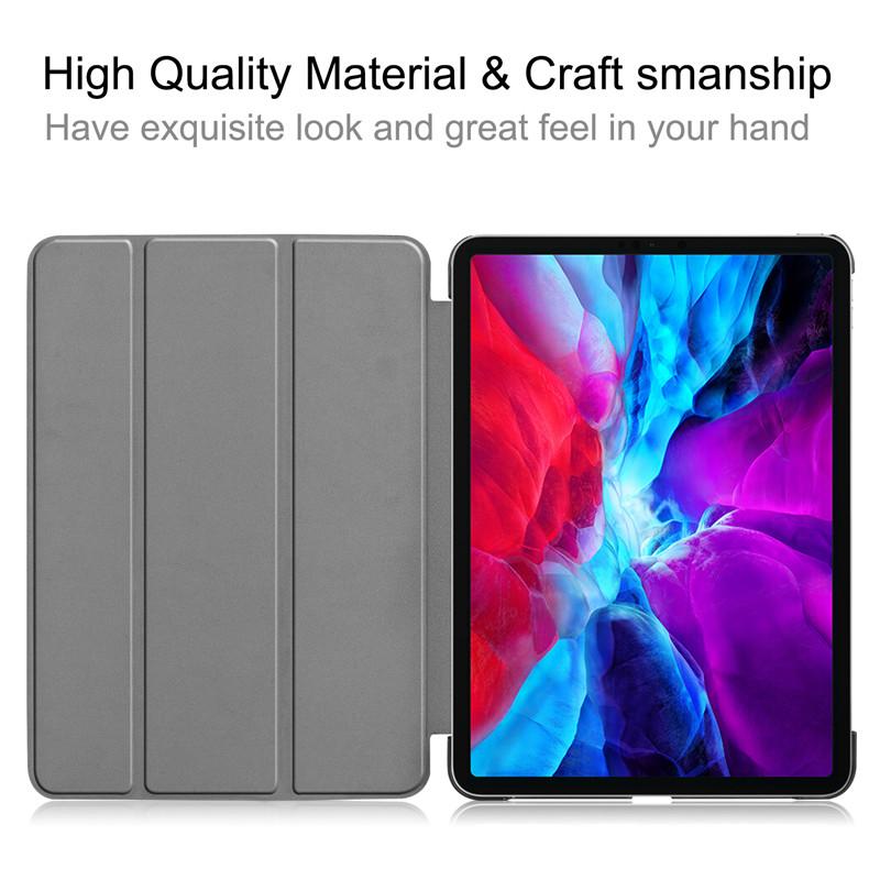 Чехол для iPad Pro 12.9 Чехол-книжка с подставкой из кожи Чехол-оболочка для планшета Funda для iPad Pro 12.9 Smart Cover
