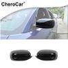 Fit For Dodge Charger 2010- Glossy Black Rear View Side Mirror Cover Trim 2X