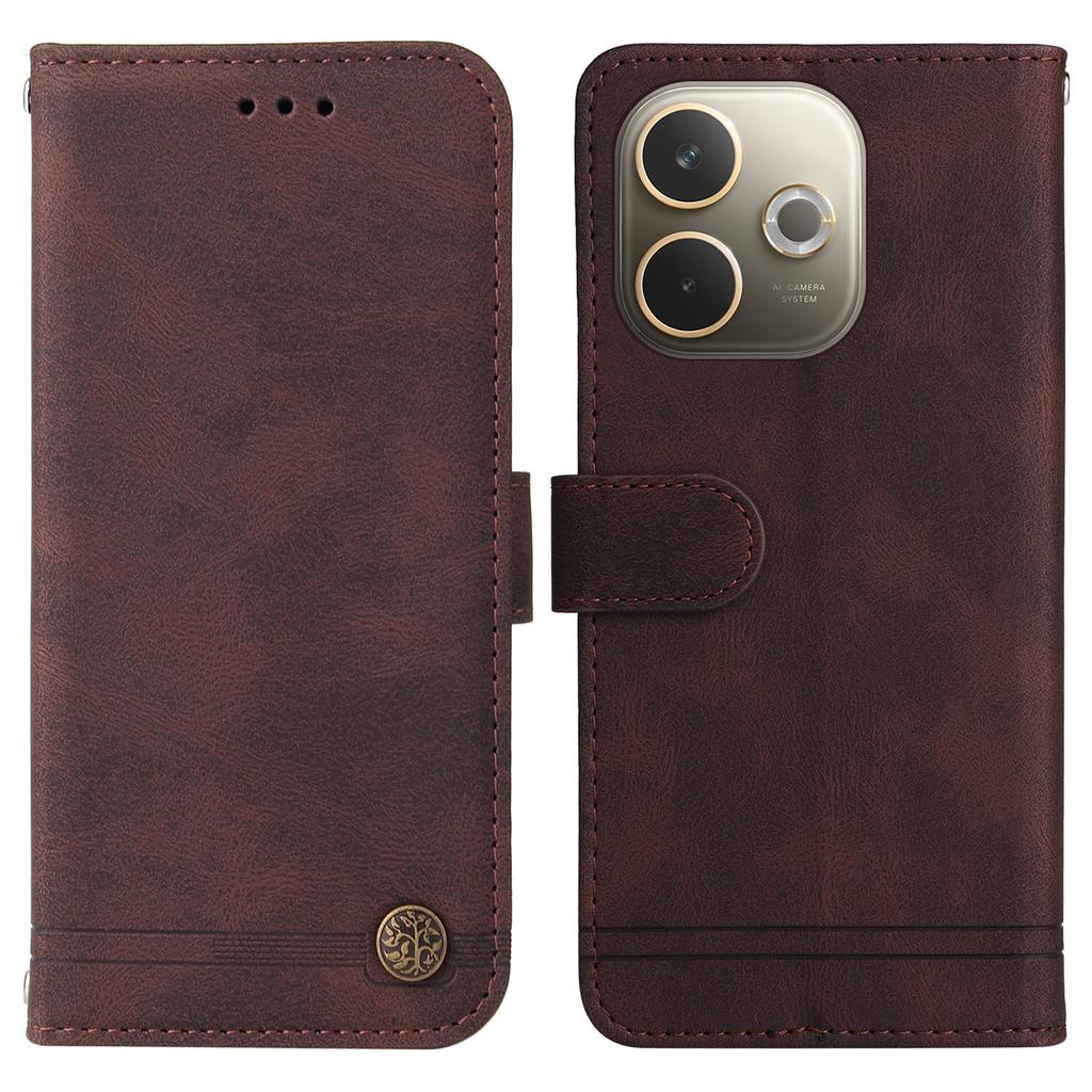 Для Oppo A5 Pro 5G/A5 Vitality Edition Кожаные чехлы-кошельки Чехол для телефона с тактильным покрытием Подставка с ремешком