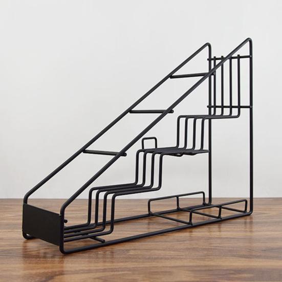 Стойка для хранения кофейного сиропа, 4 слоя, столешница, металлическая подставка для напитков, пива, вина, сиропа, бутылка-органайзер, подставка для дисплея, кофейный бар, кухонные аксессуары