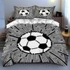 Soccer ball with streaks. Bedding sets Duvet cover sets Duvet covers Pillowcases(1 * Duvet Cover 2 * Pillowcases, without duvet insert)