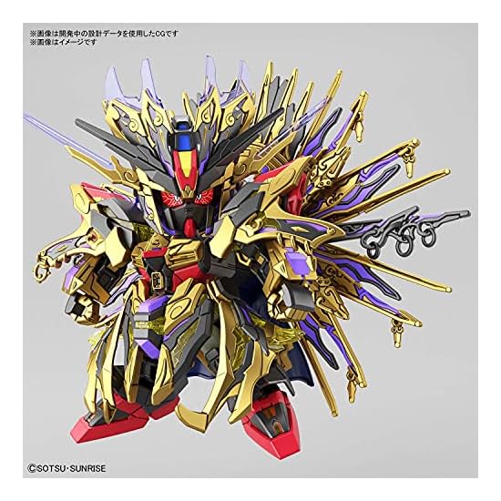 BANDAI SPIRITS SDW HEROES Ционци Ударный Свободный Гандам Цветной Пластиковый Модель