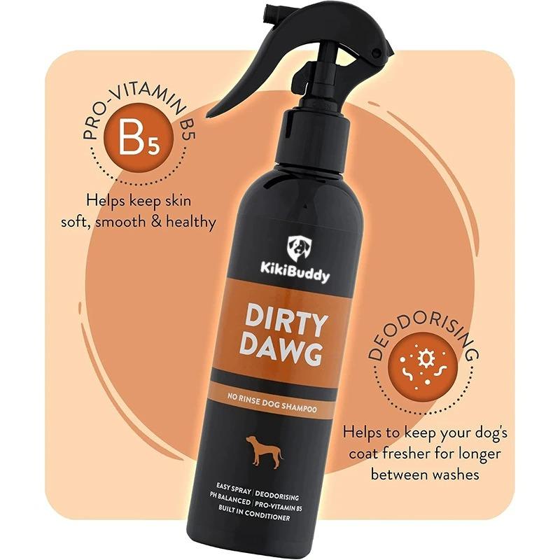 Pet waterless shampoo, bath foam, conditioner, grooming care, hair care, long-lasting fragrance, oil-control shampoo