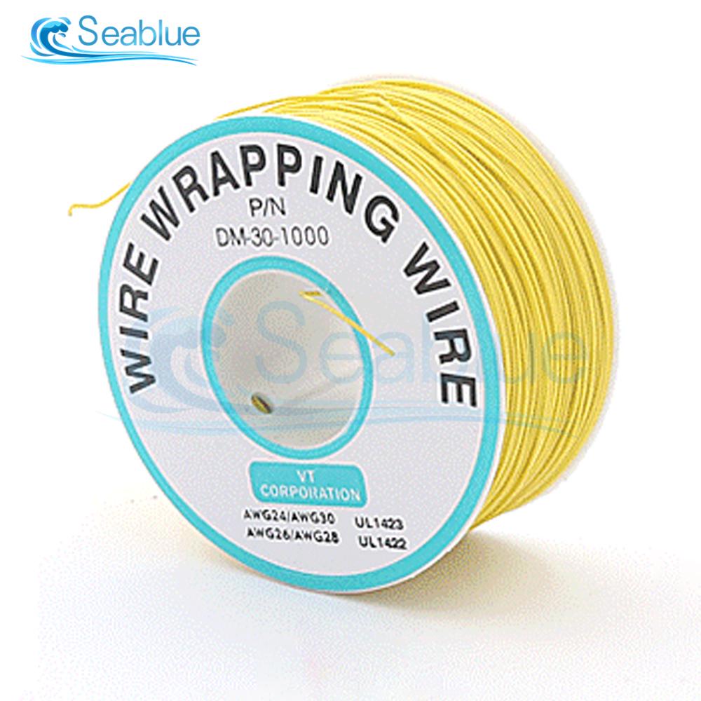 250 м 30AWG обмоточный провод луженая медь B-30-1000 кабель макетная плата перемычка изоляция электронный проводник провод соединитель