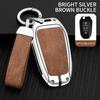 Подходит для Peugeot GT-GTline 308 3008 2008 4008 5008 Чехол для ключа нового автомобиля Металлический Кожаный чехол для ключа автомобиля высокого класса Автоаксессуары