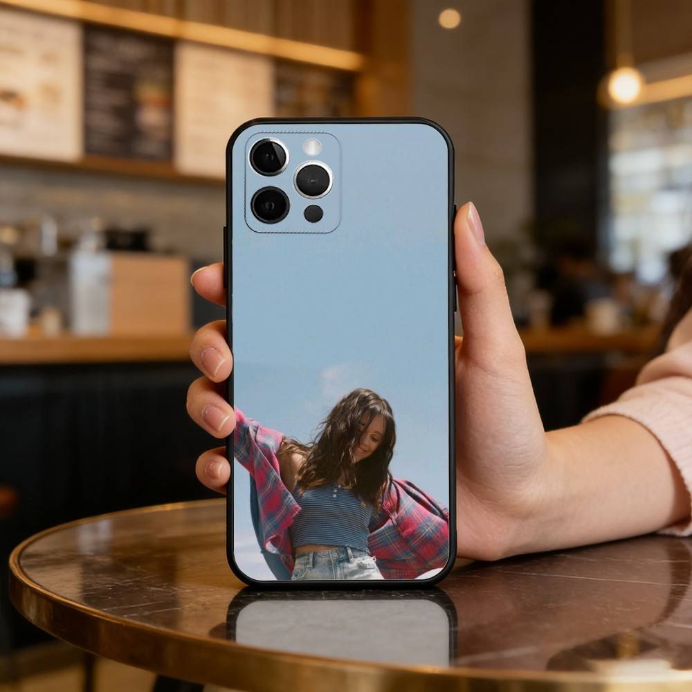 J-Jenna O-Ortega-GA Phone Case For iPhone 17,16,15,14,13,12,11 Plus,Pro Max,Soft Silicone Black Cover