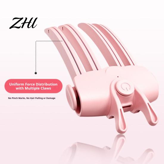 Electric Root Lifter Heated Hair Volume Clip, 2 Heat Settings Volumizing Lift Tool Instant for Thin Hair, Fluffy Bangs, USB Rechargeable Cordless