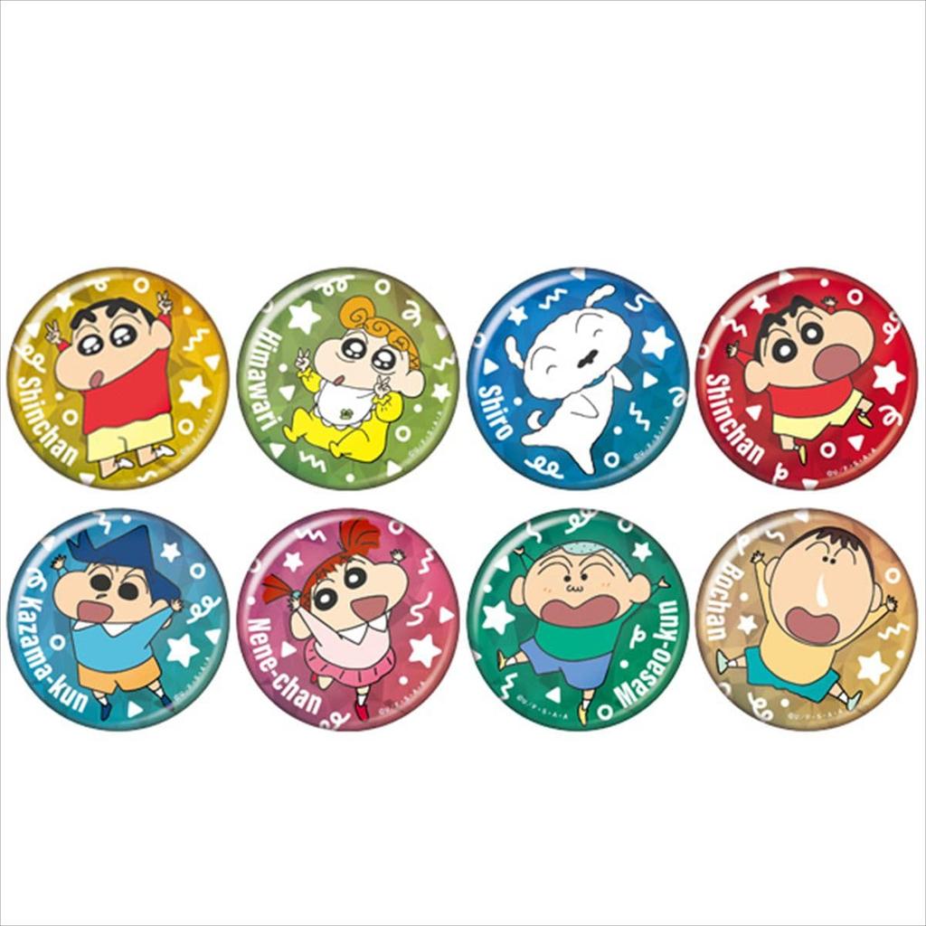 Crayon Sparkle Can Badge Collection box Shin-chan 24-piece