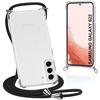 Protective Case - PROSHOP - for Samsung Galaxy S22 - Flexible - Anti-Scratch - Transparent-Black