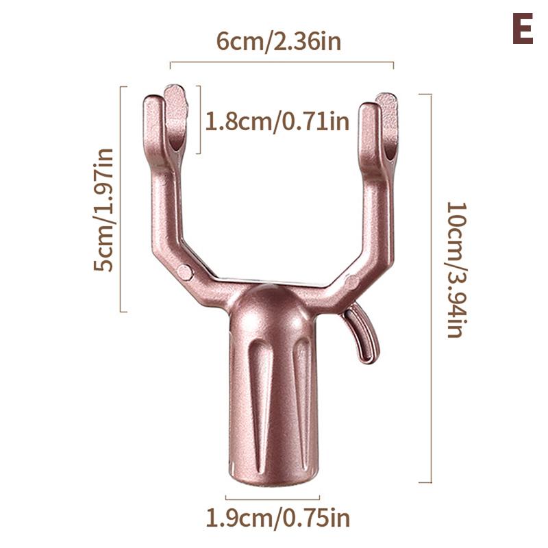 Вешалка для одежды из алюминиевого сплава, прочные аксессуары для дома, вилка для подвешивания белья