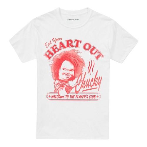 Chucky Unisex Adult Eat Your Heart Out T-Shirt
