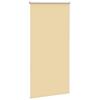 Blackout Roller Blind Beige 75 x 150 cm Fabric Width 70.7 cm Polyester