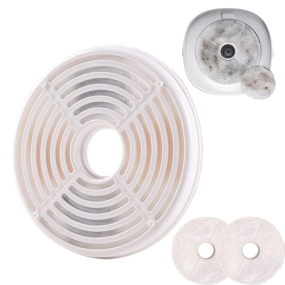 2 шт. Круглый фильтрующий элемент для кошачьего фонтана для воды Диспенсер для воды для собак