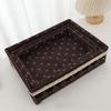 Hollow Out Tabletop Fruit Container Hand Woven Straw Storage Basket Bin  Home Decor