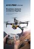 CrossA19PRO Drone: Large Screen HD Aerial Photography with Intelligent Obstacle Avoidance and Brushless Quadcopter.