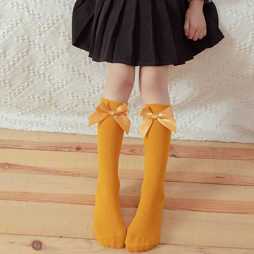 Lolita Autumn Winter Summer Toddler Socks Children' Socks Long Tube Socks Knot Socks Cotton