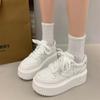 Модные кроссовки на платформе, спортивная обувь, женская повседневная обувь для ходьбы на шнуровке, летняя мода 2024, для бега, для путешествий, брендовые женские кроссовки