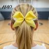 Decorative Hair Clips for Sports Sparkling Bow Clip, Glitter Sequin Clip Cheerleading Durable Ties Dancing Performance And Dance Team Accessories,