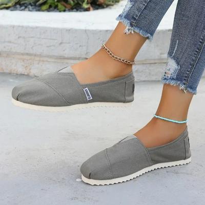 2024 Новая женская спортивная обувь на весну и осень, парусиновая, с небольшим вырезом, универсальная, с плоским дном, удобная и легкая