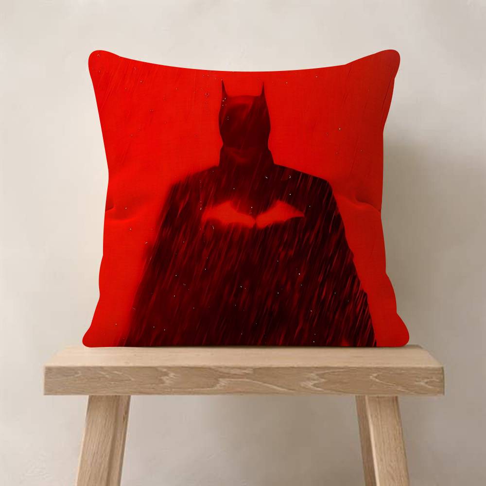 1Pc Cool B-Batmanes Cushion Cover Car Throw Pillow Case For Sofa Car Christmas Gift