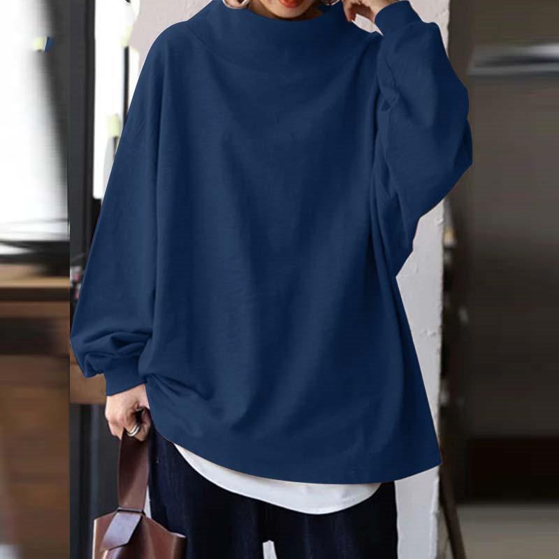 Осенний шерстяной свитер, однотонный пуловер, свободный крой, женская повседневная толстовка, пуловеры и длинные рукава для женщин