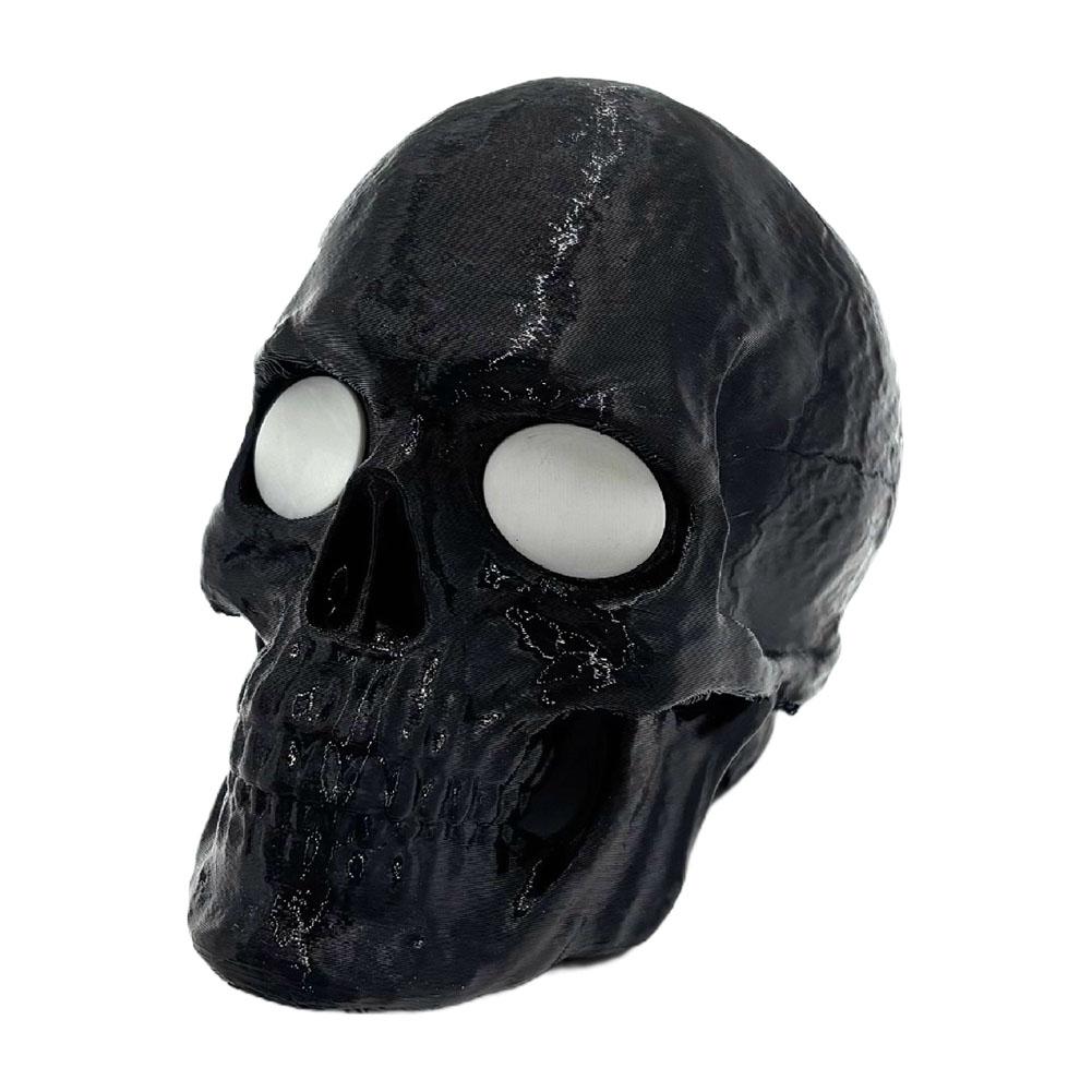 Skull Car Trailer Mask Halloween Decorative Rear Hanging Ornament PVC Scary Face Cover for Truck