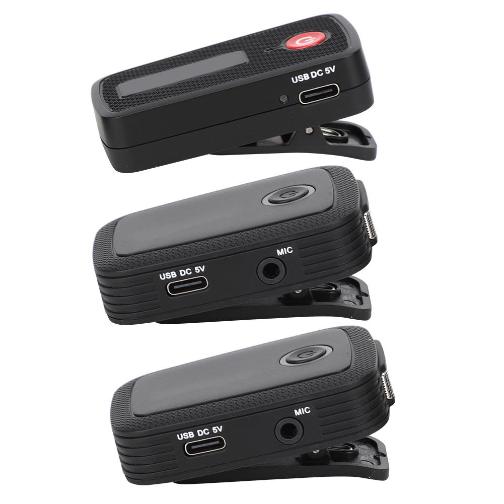 Lavalier Clip On Mini Phone Camera Wireless Microphone for VLOG Video Recording 2.4 G