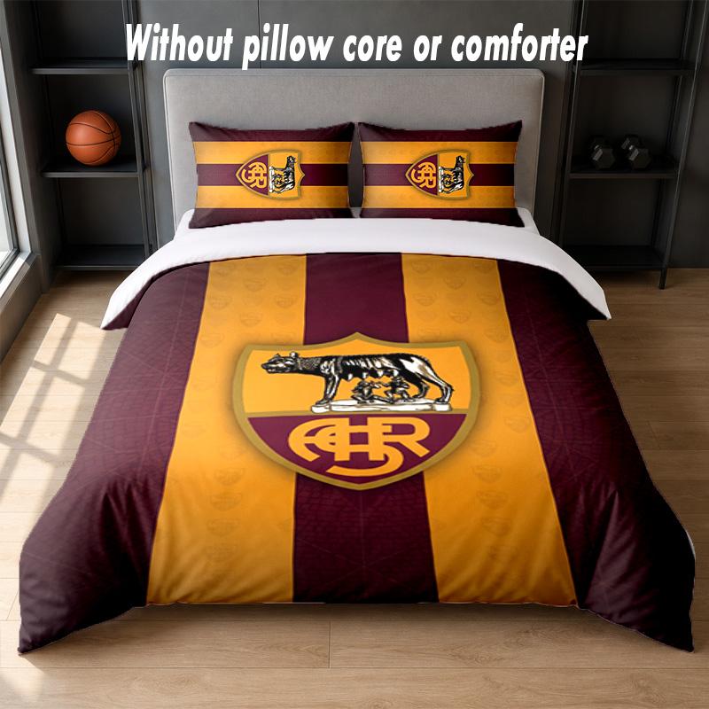 AS Roma Design Bed Bedding Set 1 Duvet Cover + 2 Pillowcases Soft Breathable Household Bed Linens