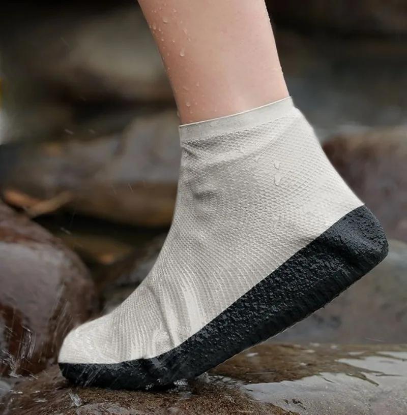 Модные легкие галоши для дождливой погоды, водонепроницаемые и нескользящие, мужские чехлы для обуви, низкий каблук, широкие носки, садовые, дешевые, новые мужские резиновые сапоги